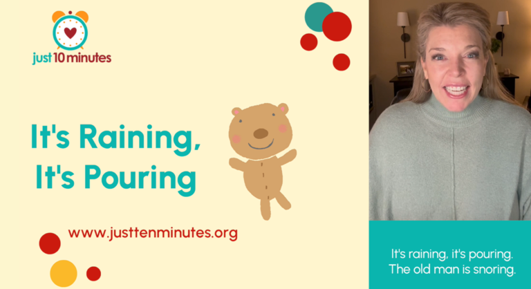 its raining its pouring song