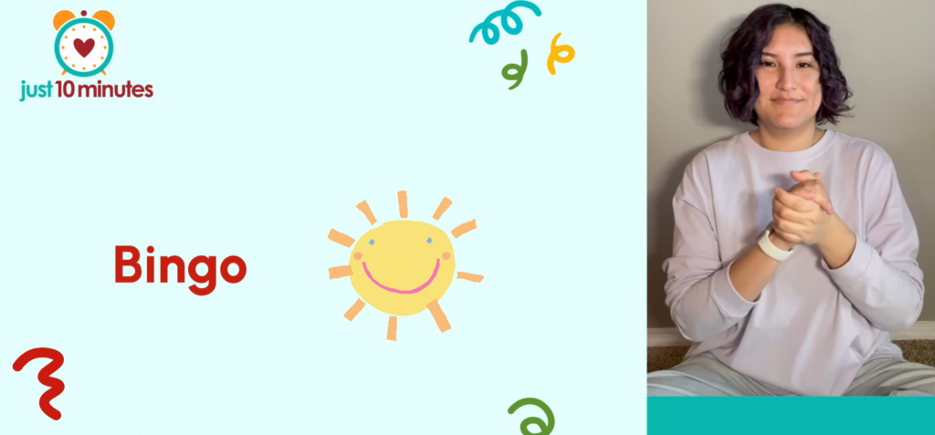 bingo music mondays activities for kids