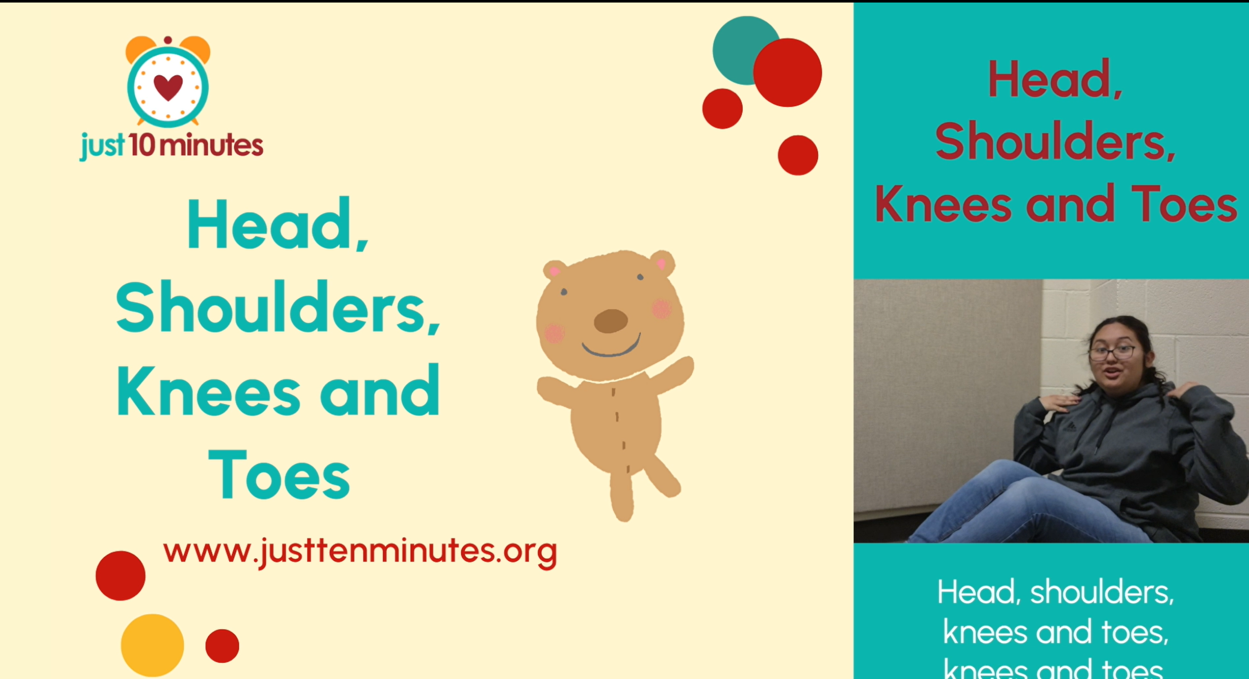 Head Shoulder Knees and Toes